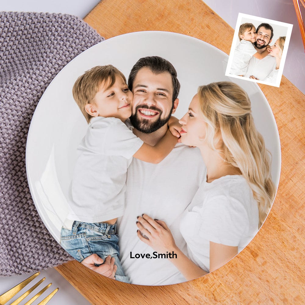 Piatti Fotografici Piatti Personalizzati Regali Per La Famiglia - GiftlabIT