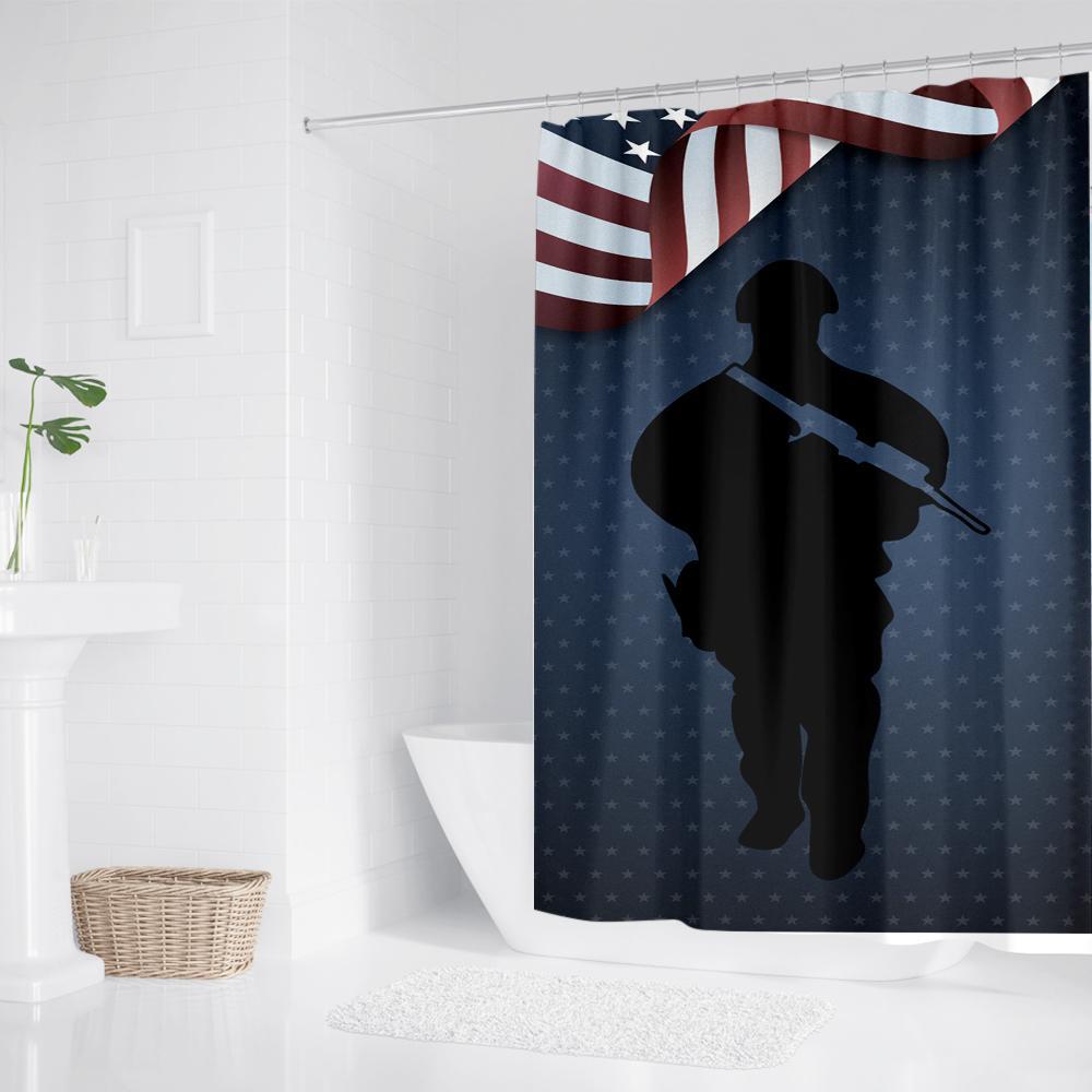 Tenda Da Doccia Impermeabile Con Gancio Per Foto. - GiftlabIT