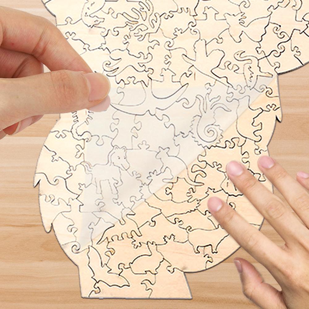 Adesivo Di Supporto Autoadesivo Per Puzzle In Legno, 1 Pezzo - GiftlabIT