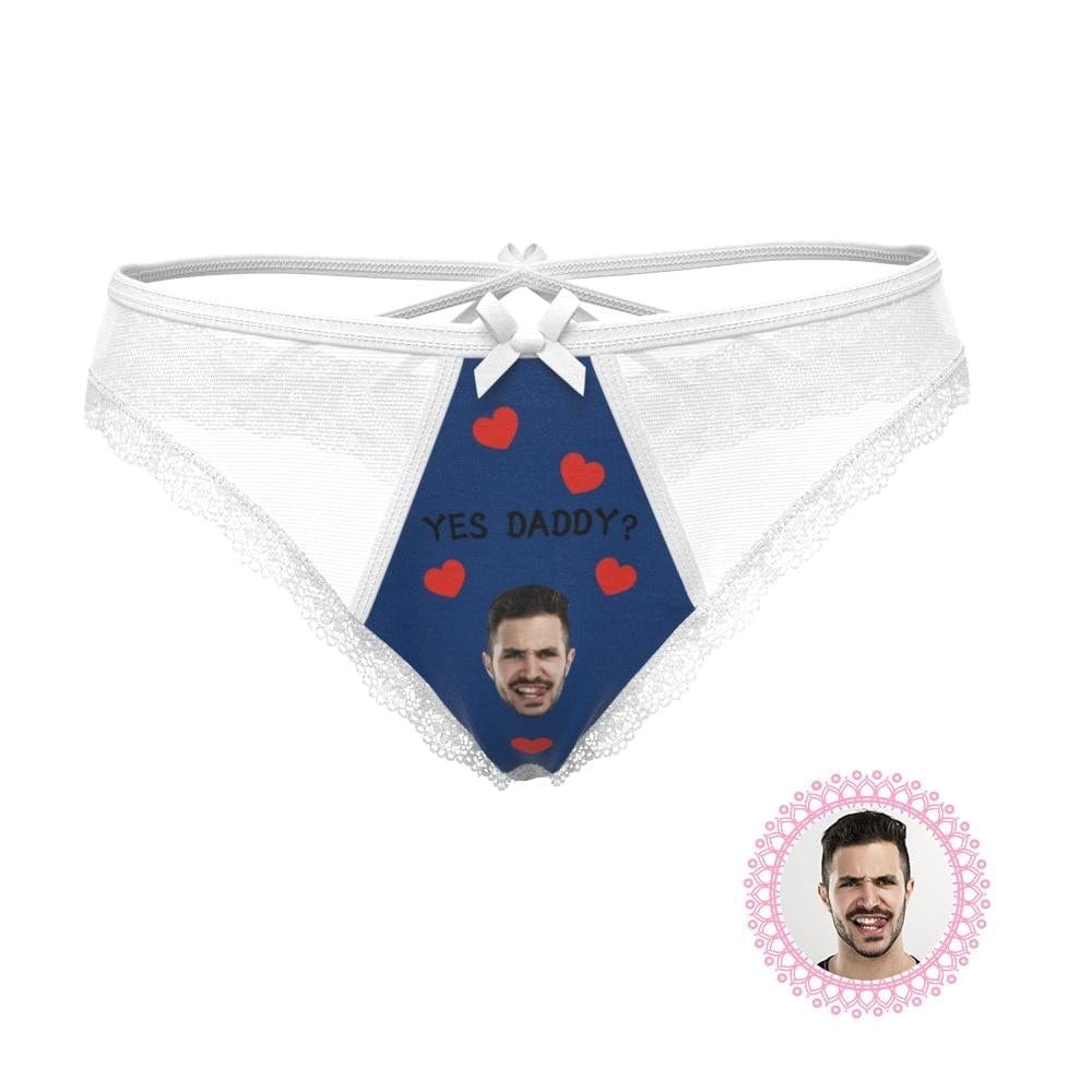 Perizoma In Pizzo Sexy Perizoma Personalizzato Regali Di San Valentino Personalizzati Per Lei - GiftlabIT