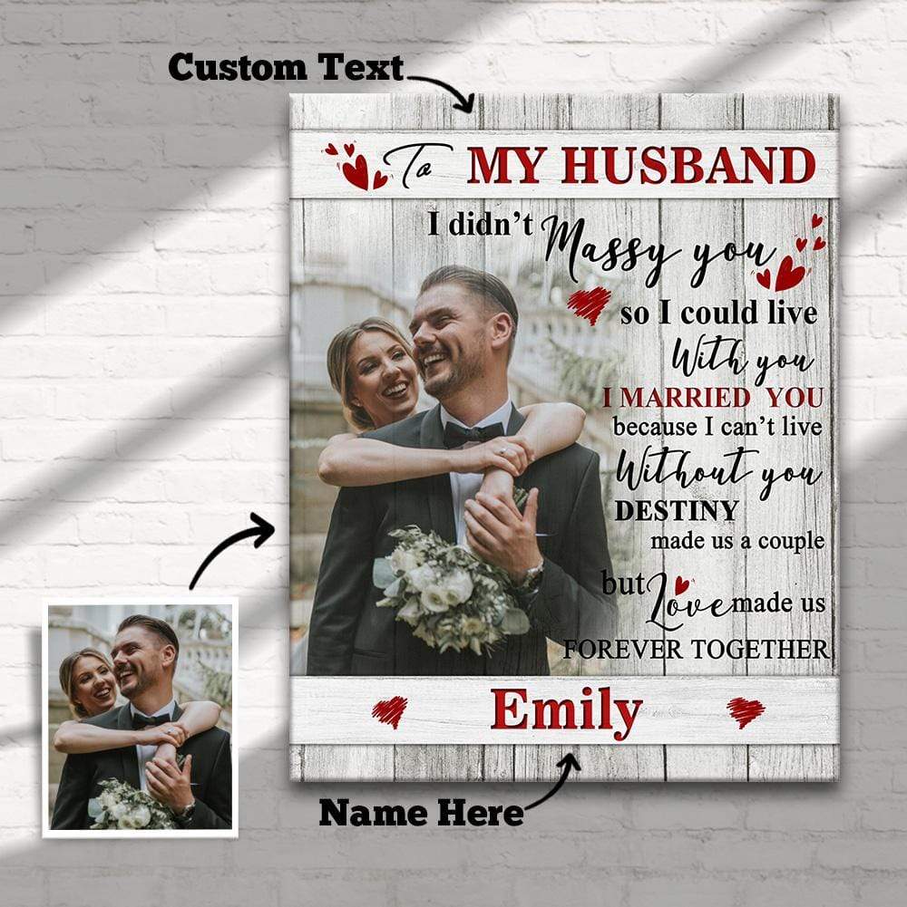 Regalo Di Nozze, Stampa Su Tela Personalizzata, Regali Commemorativi Personalizzati - GiftlabIT