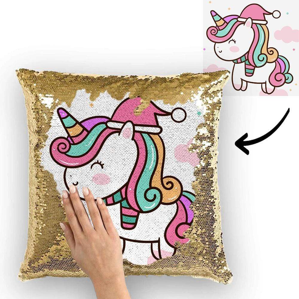 Unicorno Magico Con Paillettes - Regalo Per Bambini - 10 Colori - GiftlabIT
