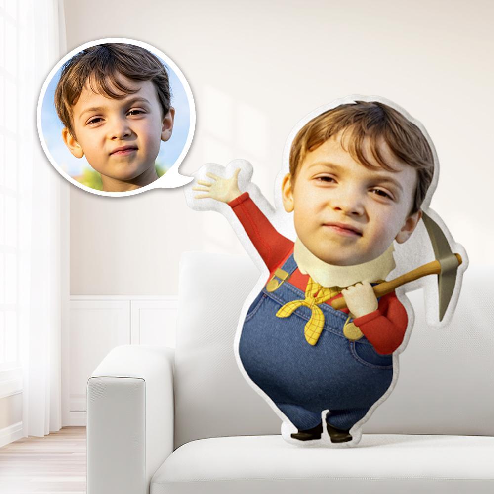 Cuscino Con Foto, Cuscino Con Viso, Cuscino Personalizzato, Cuscino Su Misura, Cuscino Minime, Bambola Stinky Pete Il Cercatore D'oro - GiftlabIT