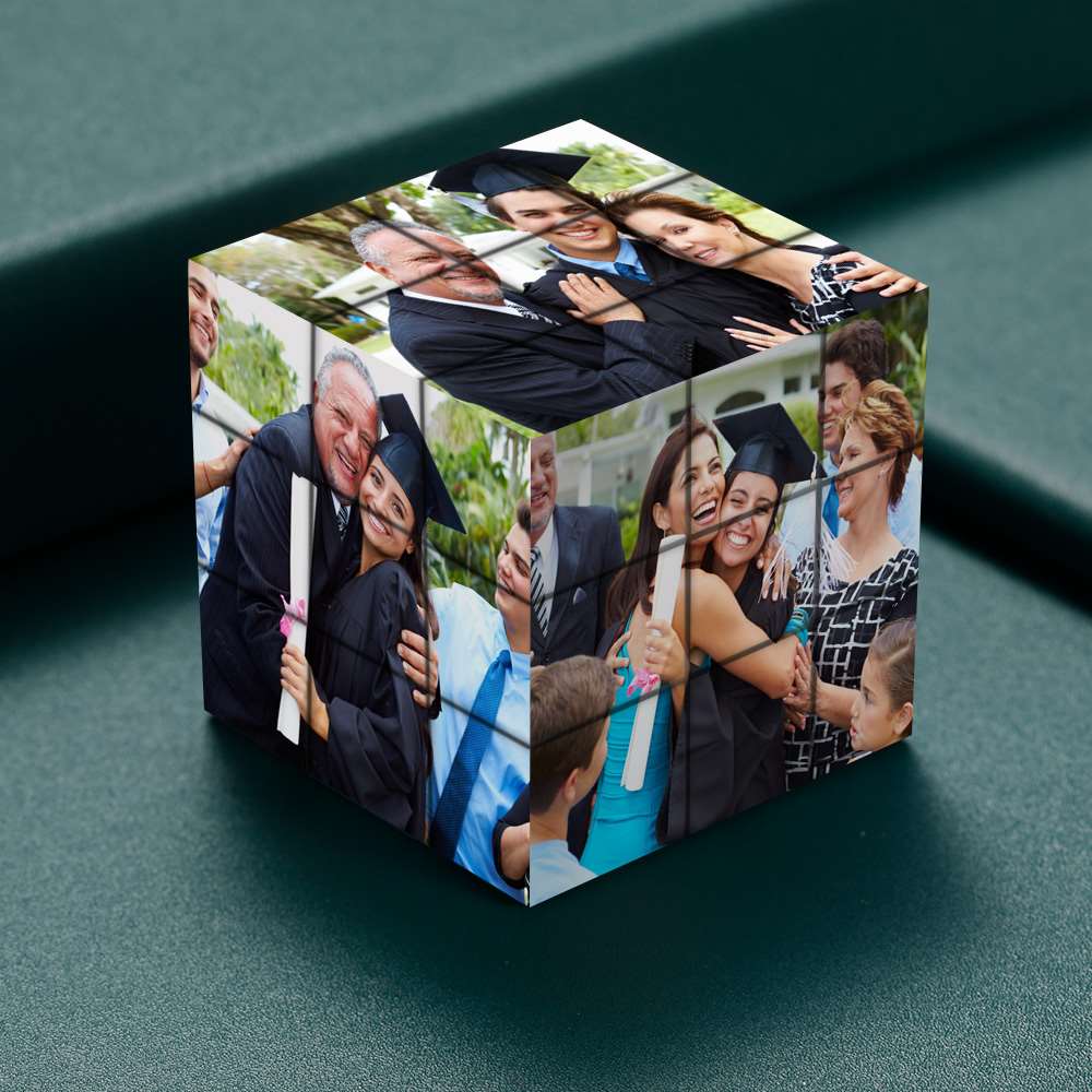 Foto Del Cubo Di Rubik - Regali Di Laurea Per Amici - GiftlabIT