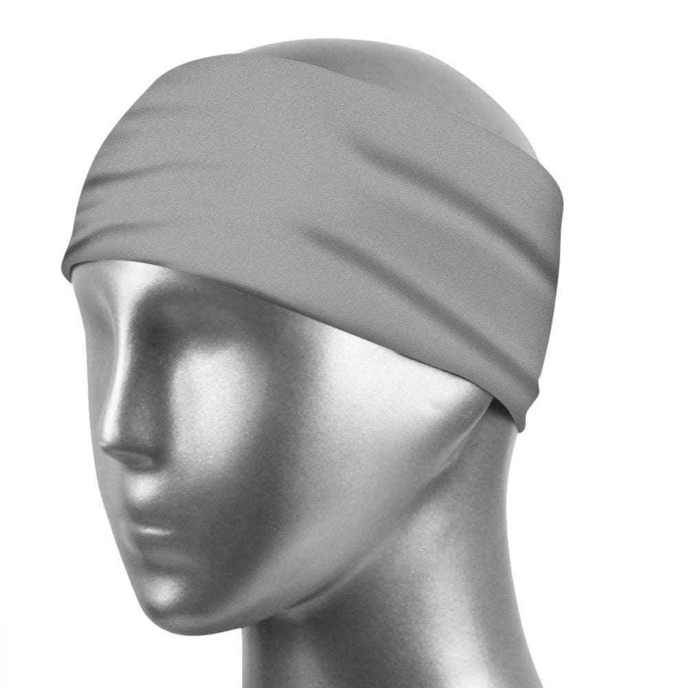 Fascia Antisudore Sportiva Morbida E Fresca, Unisex, Per Yoga, Colore Grigio Chiaro - GiftlabIT
