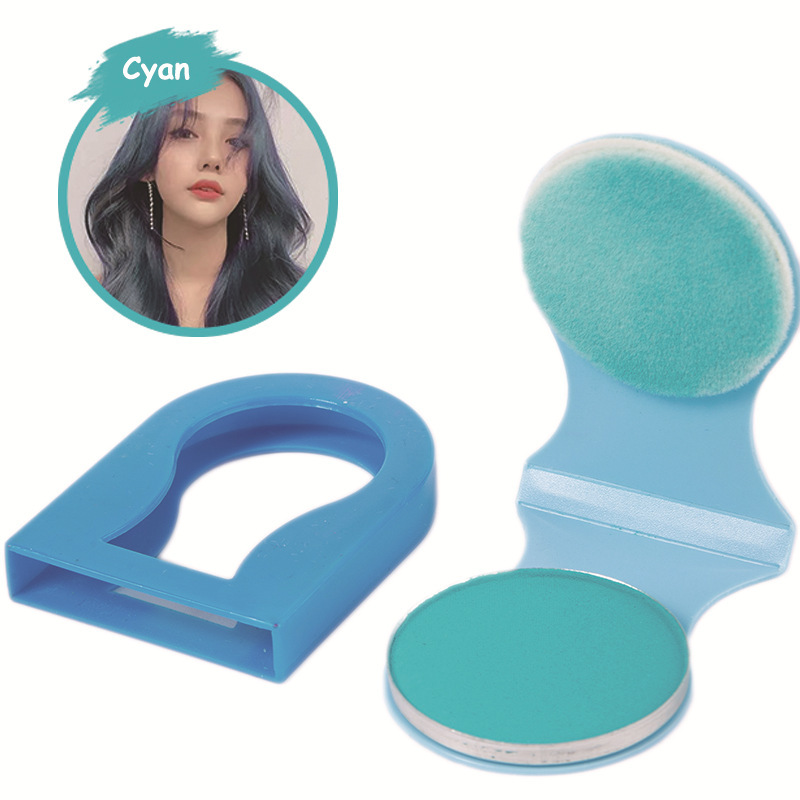 Cyan powder compact