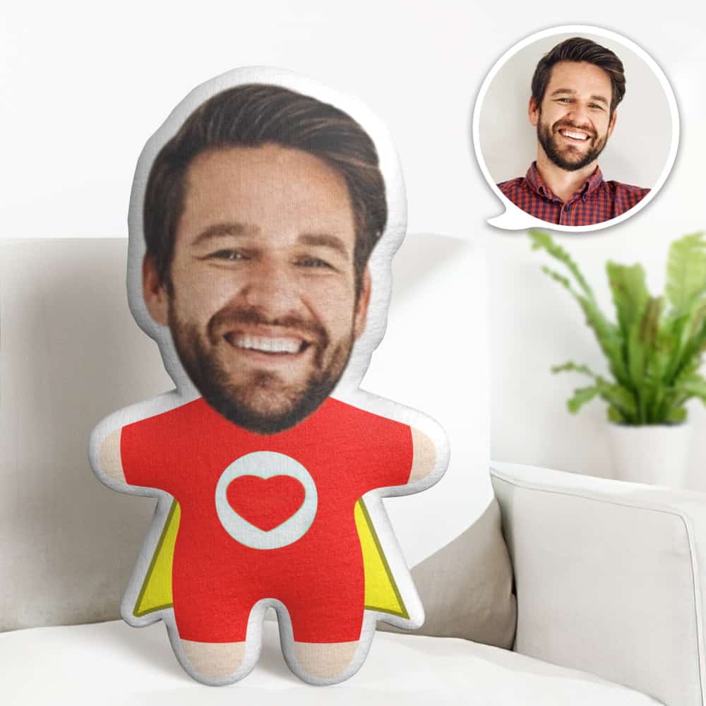 Cuscino Personalizzato Con La Faccia Di Superman, Regalo Di San Valentino, Il Miglior Regalo Per L'innamorato/a - GiftlabIT
