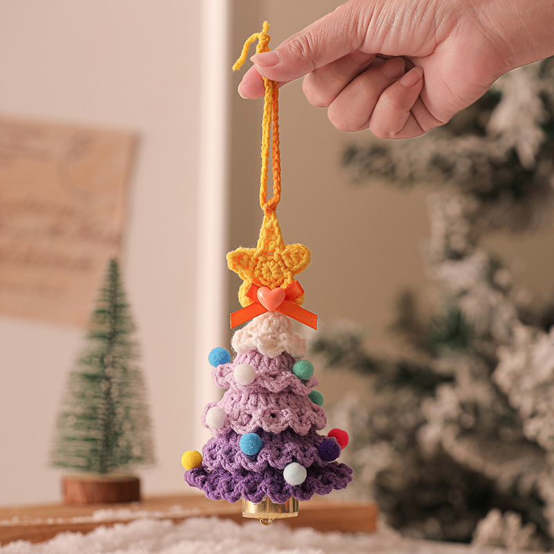 Decorazioni Natalizie All'uncinetto Per L'albero Di Natale, Regalo Di Natale Per La Famiglia. - GiftlabIT