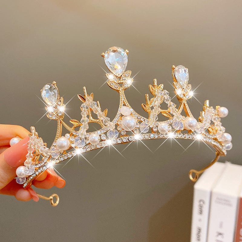 Fascia Per Capelli Con Decorazione A Corona Da Regina E Accessori Per Capelli - GiftlabIT