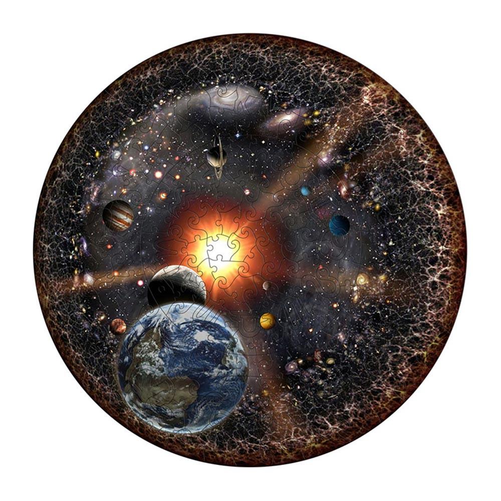 Puzzle In Legno Dell'universo, Regali Per Adulti E Bambini, Terra - GiftlabIT