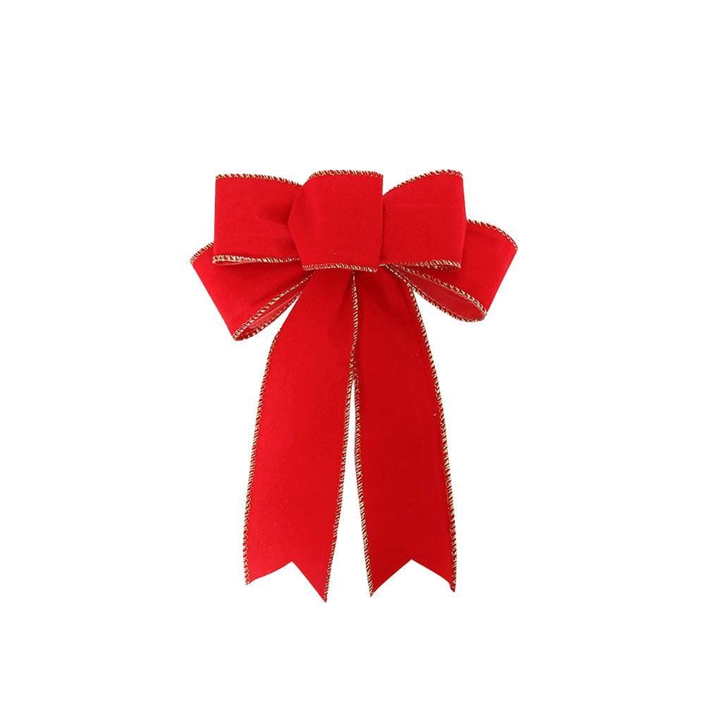 Fiocchi Natalizi Rossi Fiocco Rosso Decorativo Per Confezione Regalo Di Natale Regali Per La Famiglia - GiftlabIT