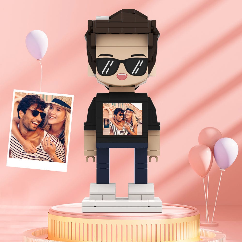 Regali Di San Valentino: Personaggi In Mattoncini Personalizzati Con Foto Personalizzata. - GiftlabIT