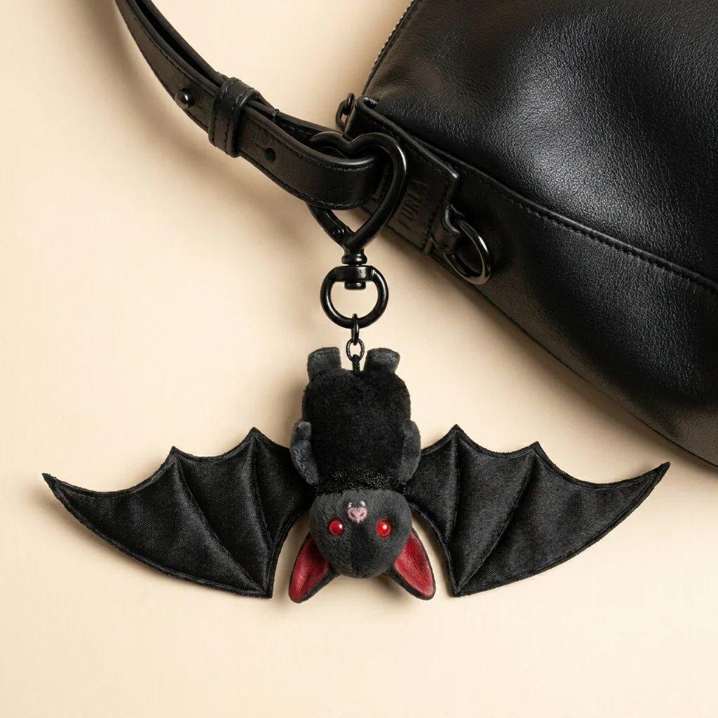 Simpatico Portachiavi Bambino Pipistrello Nero - GiftlabIT