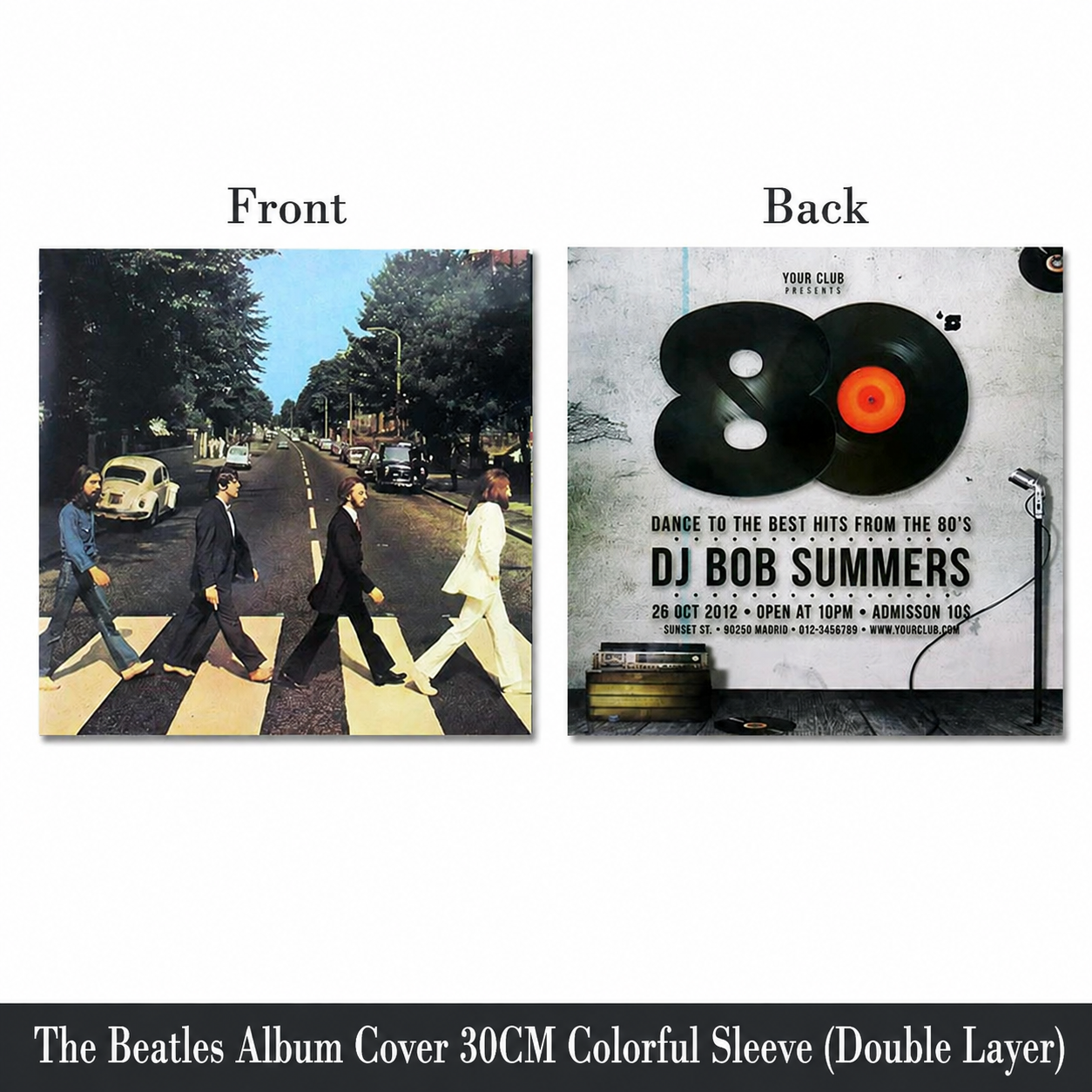 The Beatles Album Cover(Without Record)