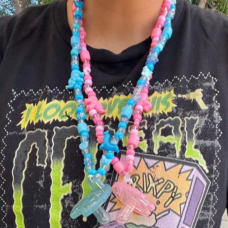 Collana Kandi Con Ciuccio - GiftlabIT