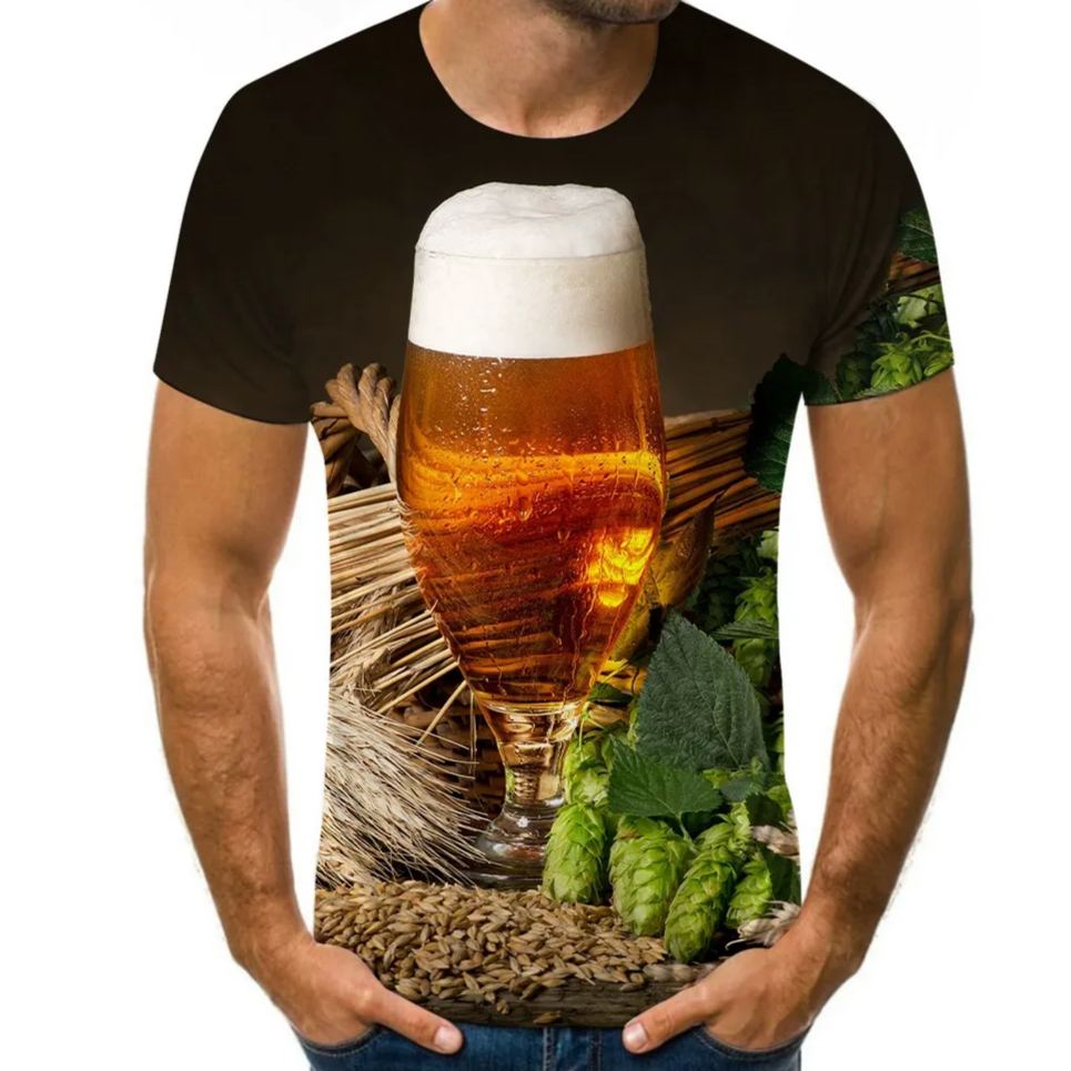 Funny Beer T Shirts for Novelty Graphic Beer Tees for Parties Vintage Brewery Shirt Selection for Beer Lovers Gift