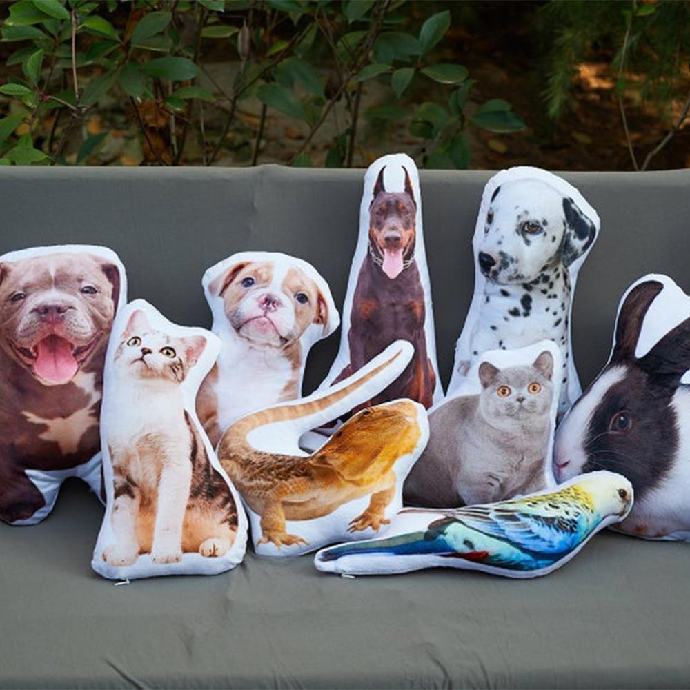 Cuscino Decorativo Con Motivo Carlino, Regalo Per Amanti Dei Cani, Regalo Per Esprimere Cordoglio Per La Perdita Di Un Animale Domestico. - GiftlabIT