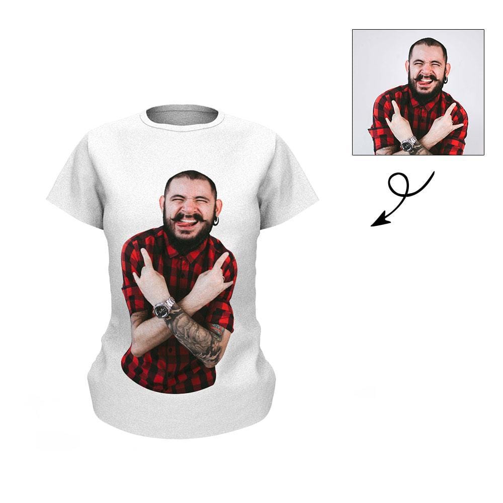 Maglietta Personalizzata Con Foto, Idea Regalo Per La Festa Della Mamma. - GiftlabIT