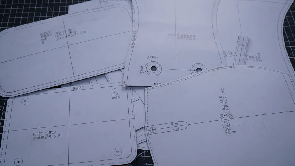 inlior handmade craft handbag