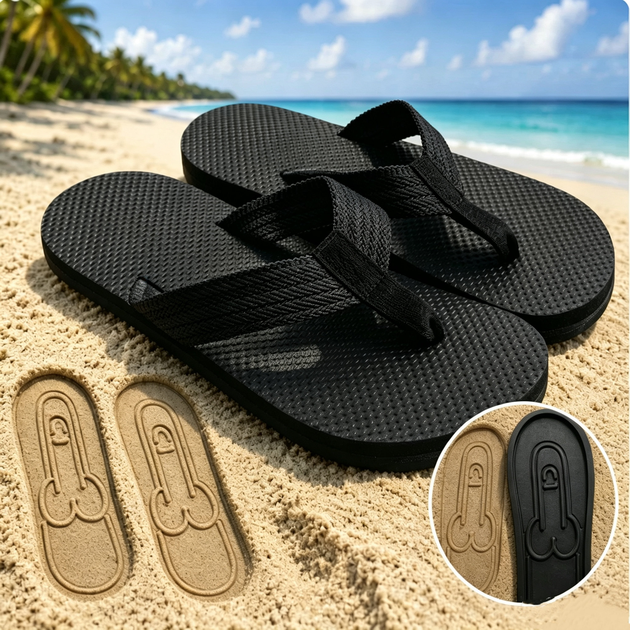 Funny Hidden Flip Flops
