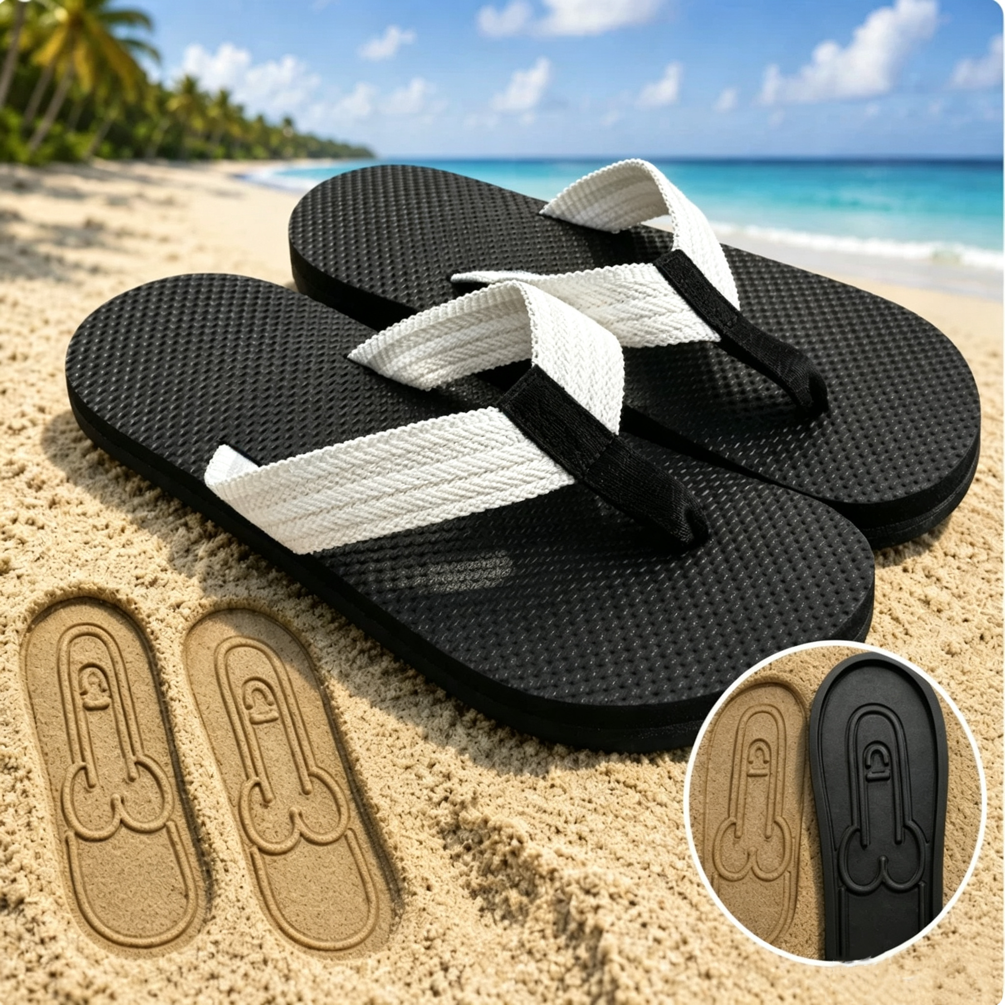 Funny Hidden Flip Flops