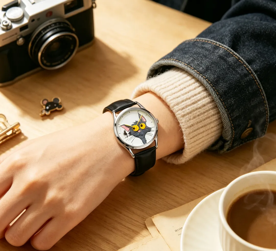Playful Cat‑Mouse Watch