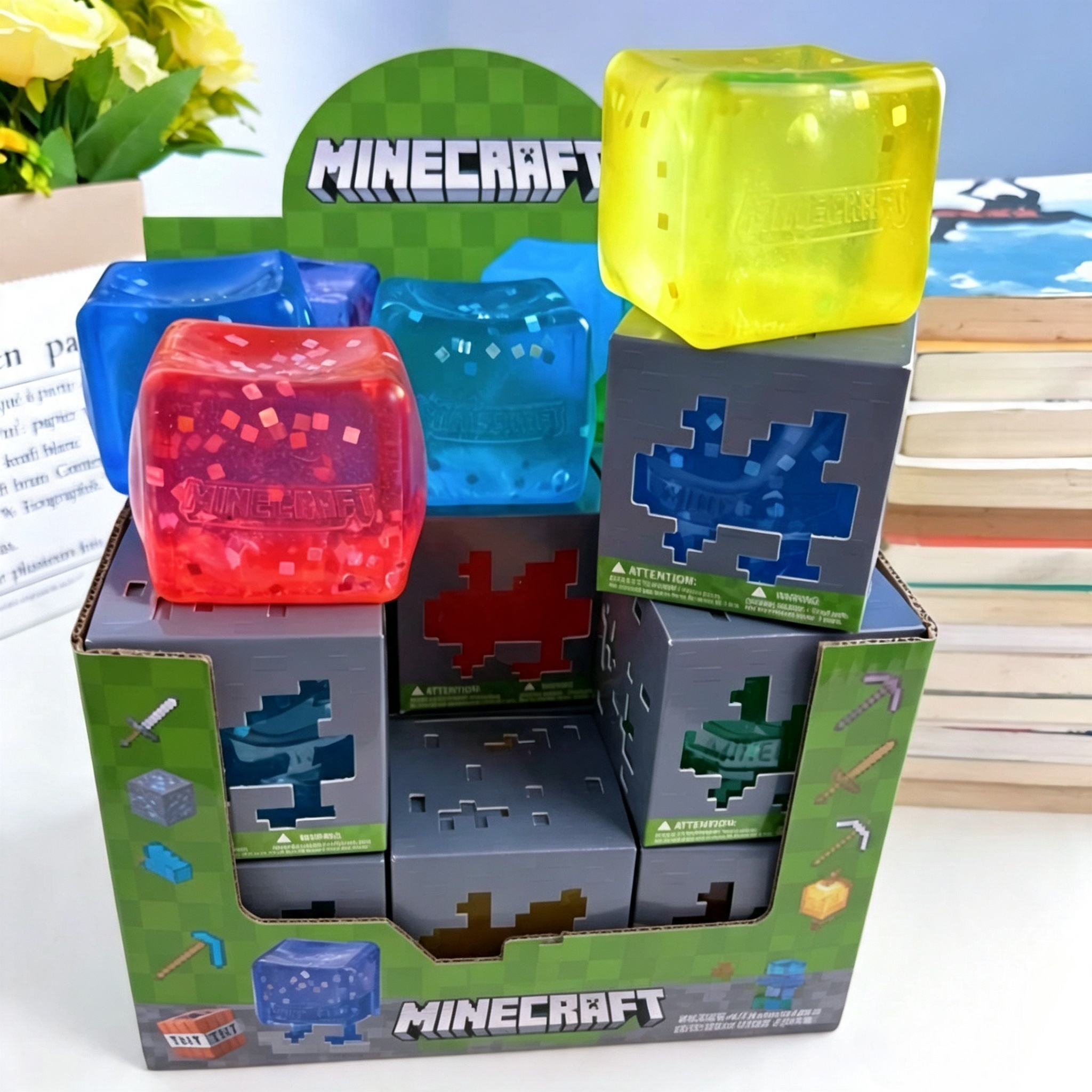 Minecraft-Style Noodoh– Pixel Block Fidget Toy
