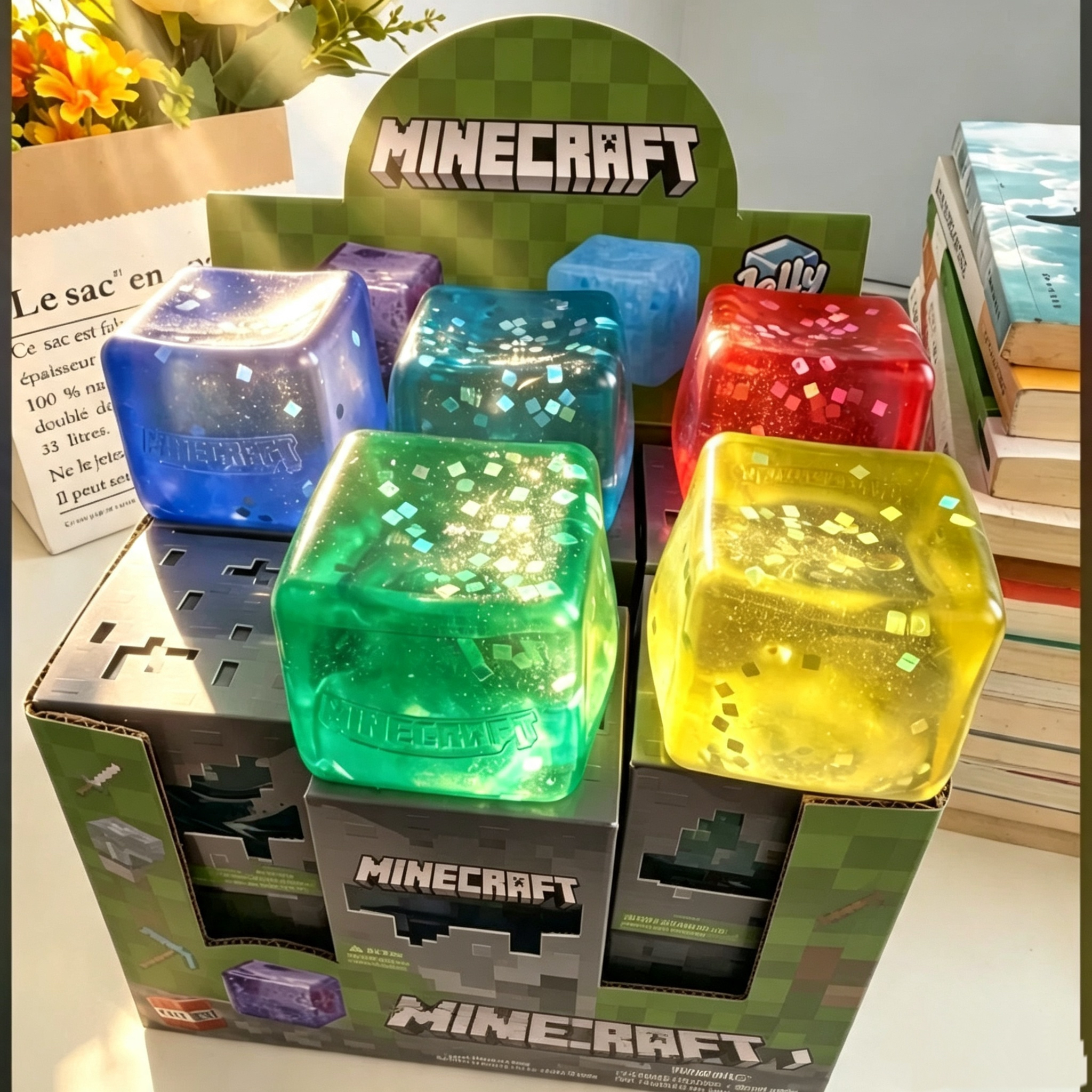 Minecraft-Style Noodoh– Pixel Block Fidget Toy
