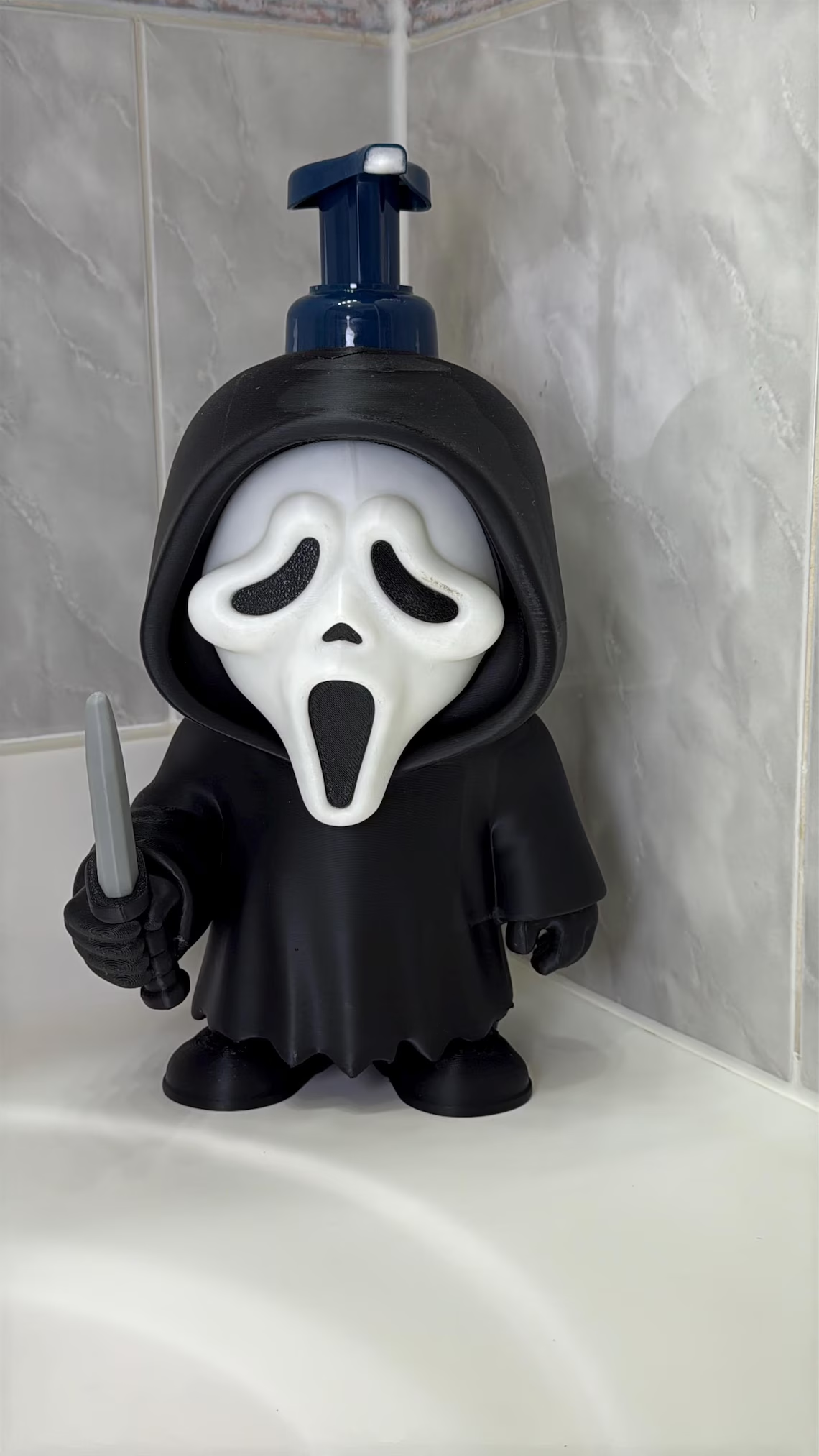 Hooded Horror Soap Holder-Spooky Bathroom Decor