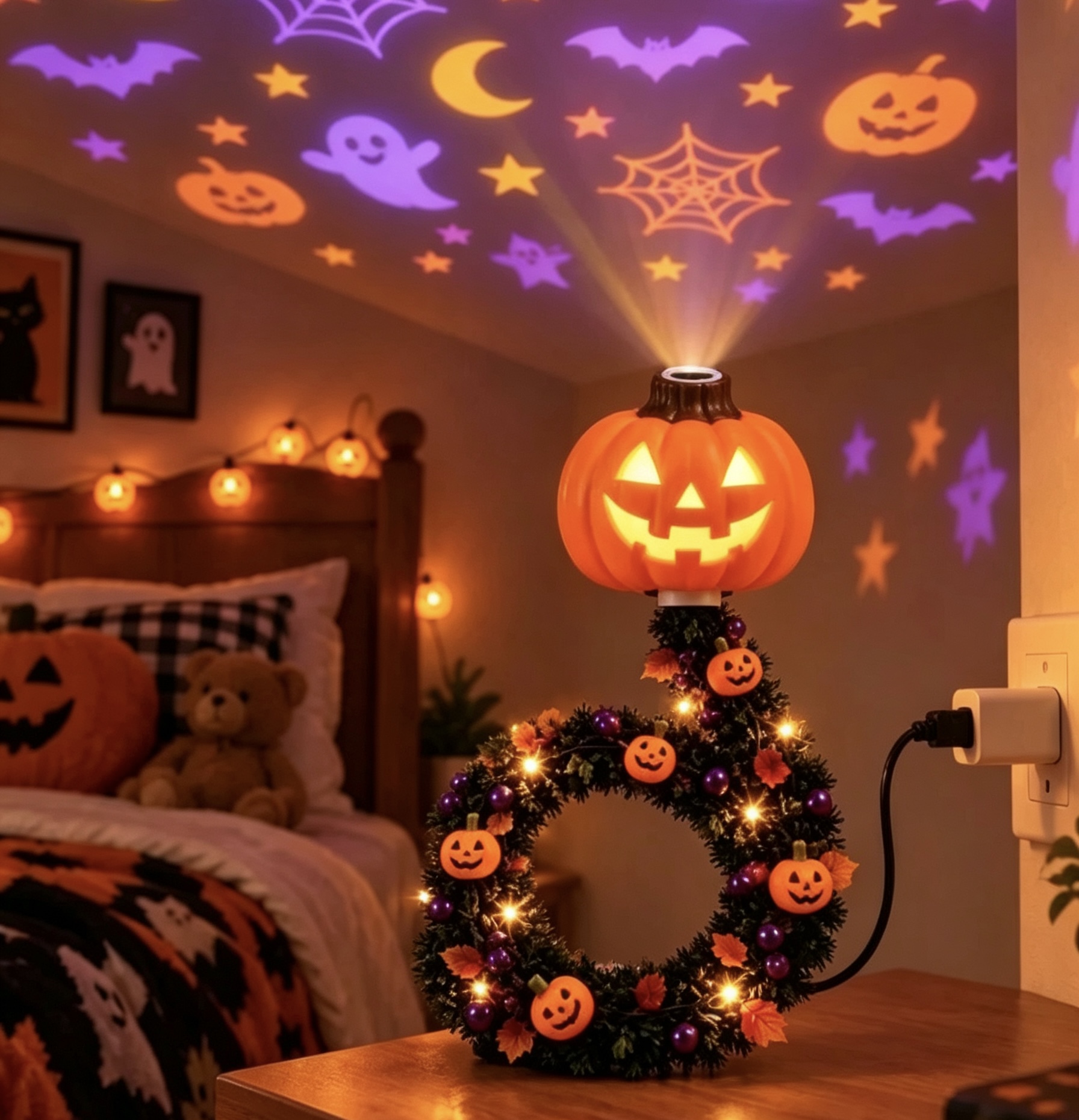Magical Christmas Tree USB Projector Light