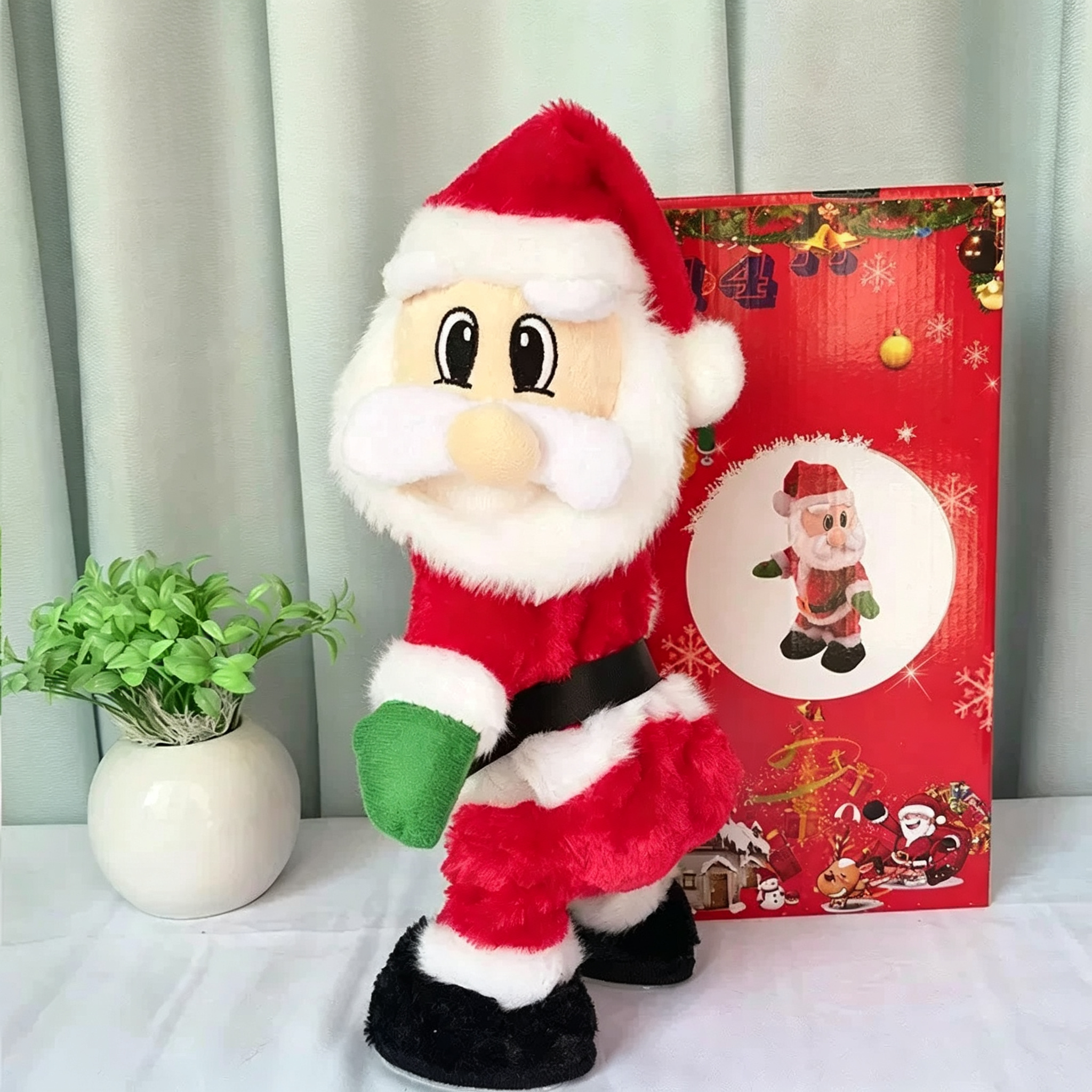 Animated Dancing Santa