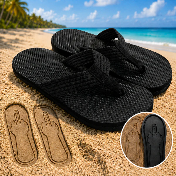 Funny Hidden Flip Flops