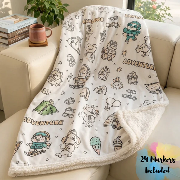 Coloring Blanket