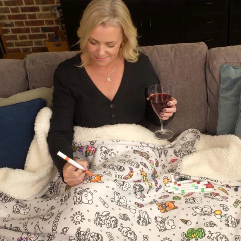 Coloring Blanket
