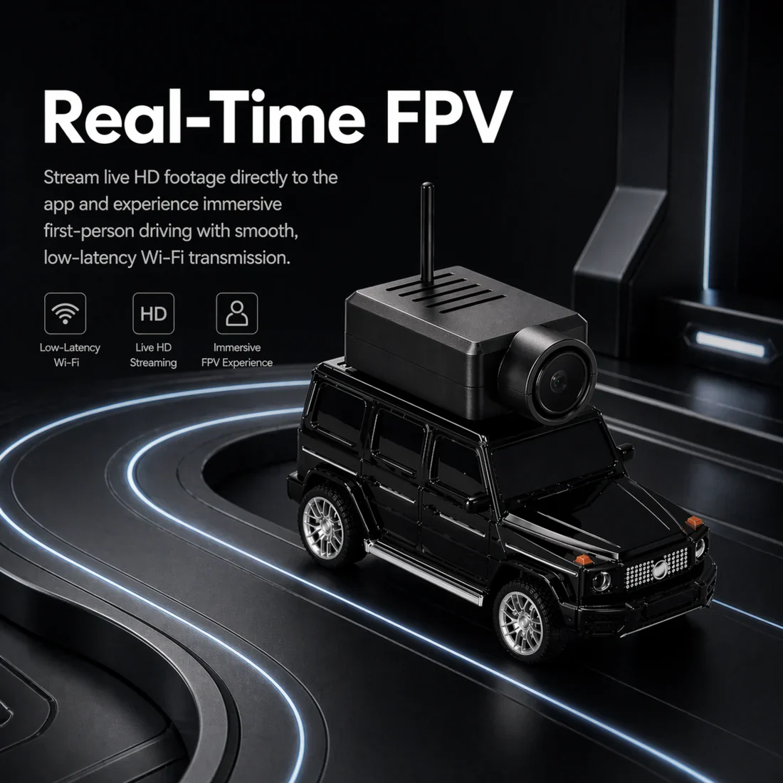 Mini FPV RC Car（HD Driving Experience）