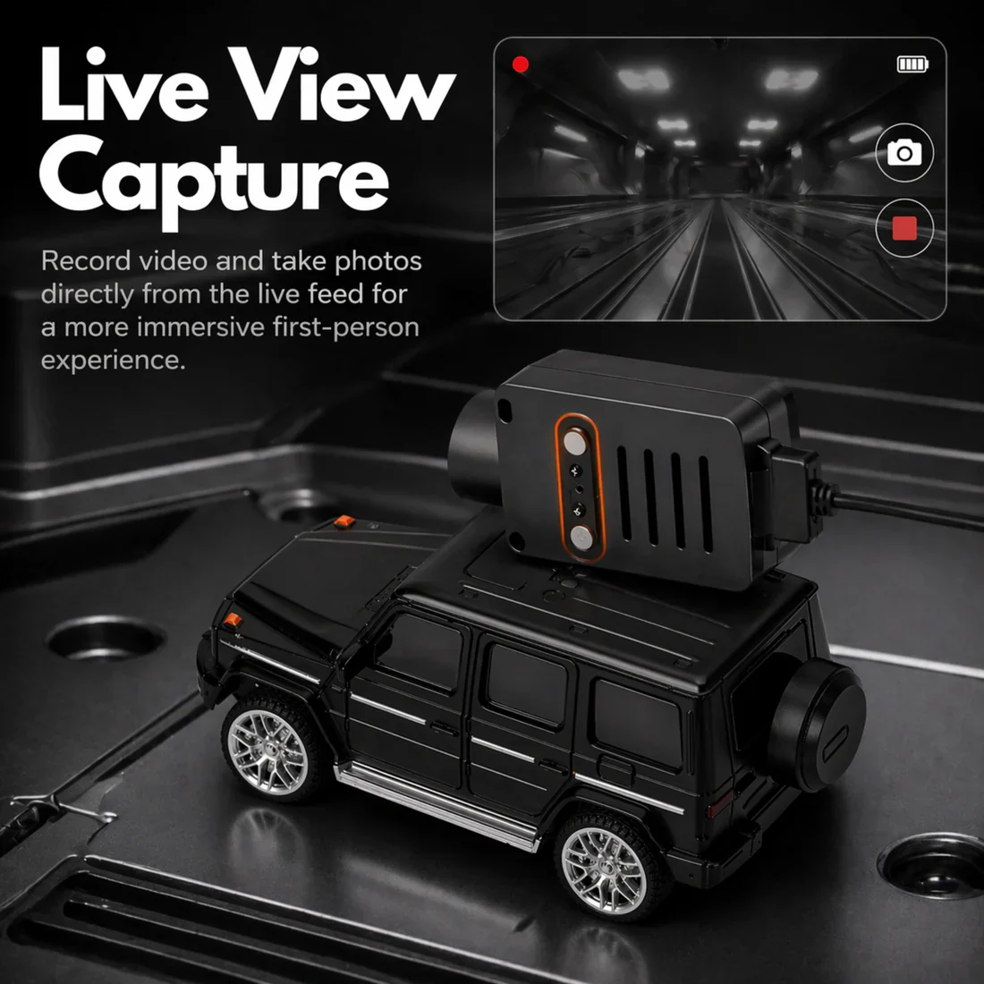 Mini FPV RC Car（HD Driving Experience）
