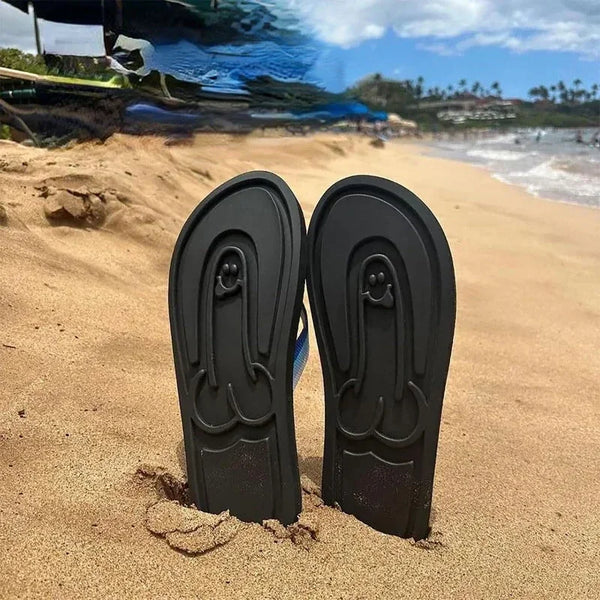 Funny Hidden Flip Flops