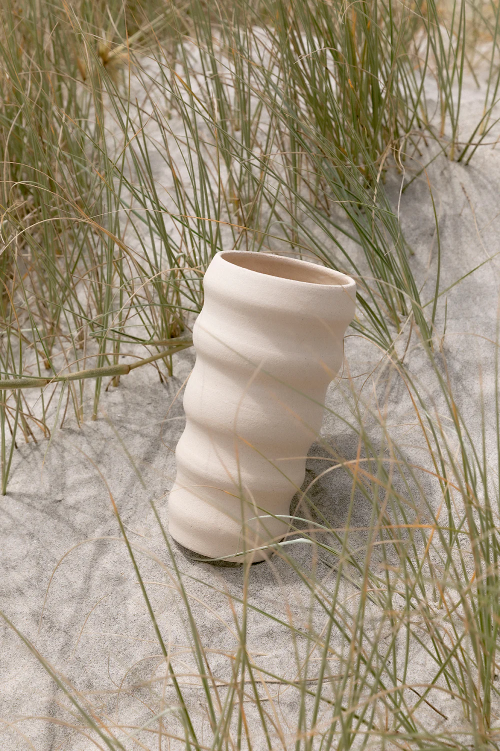 Sand Dune Tall Poppy Vase