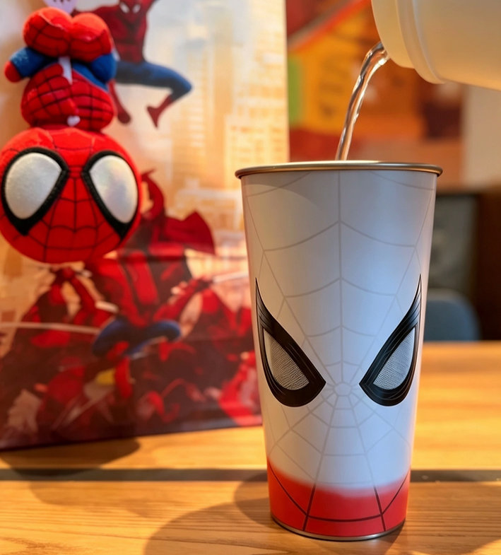 Spider-Man Color-Changing Cup(Cold-Activated)