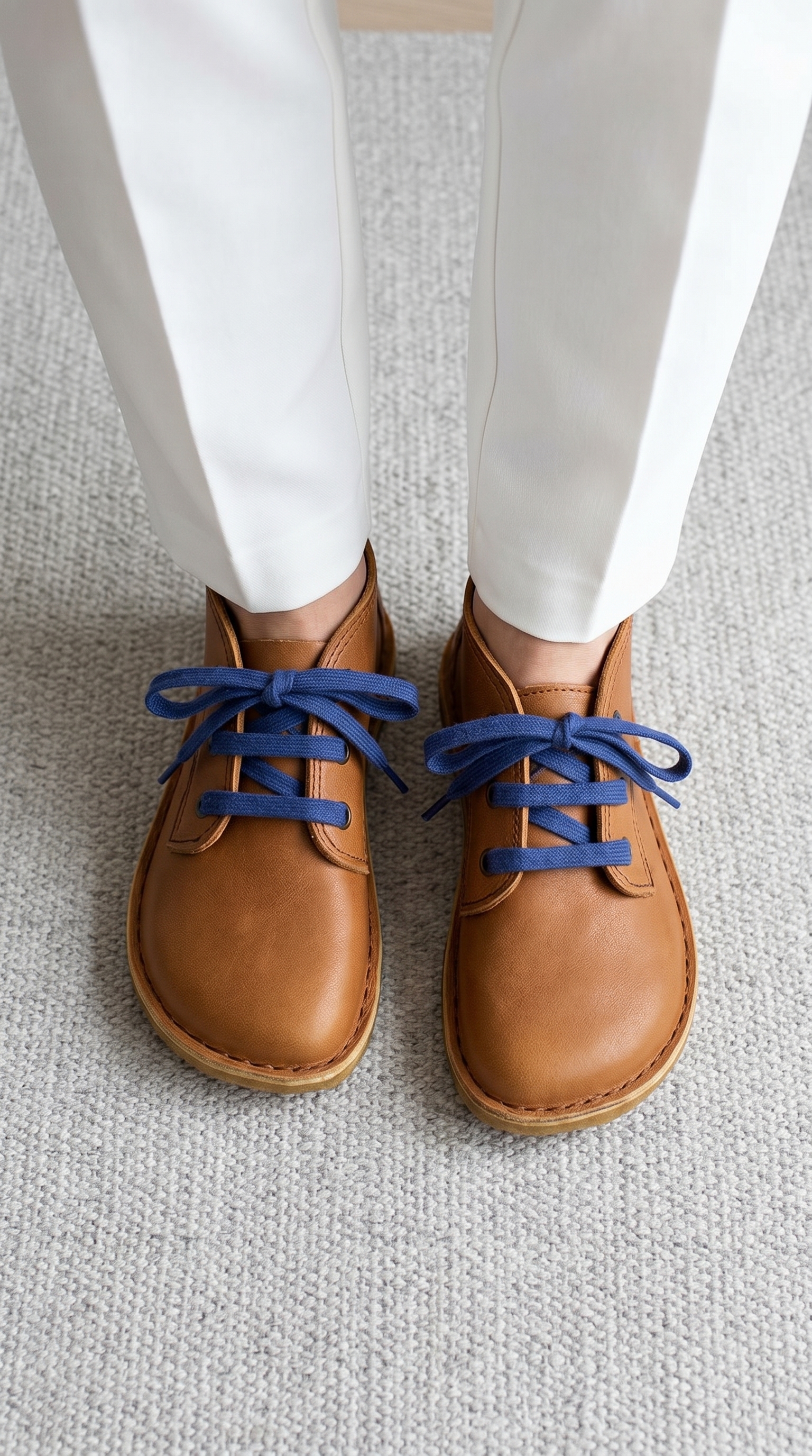 Vintage Lace-Up Flat Garden Shoes - Classic Restock
