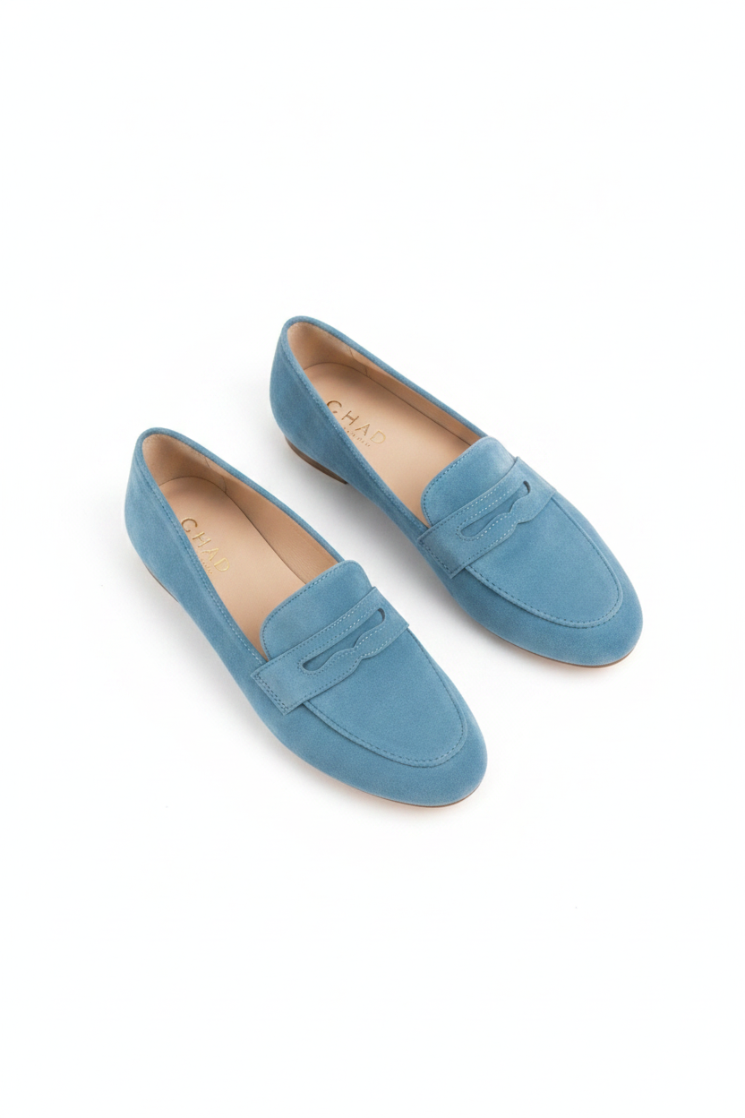 Cobblestone Walk Suede Slip-On Loafers