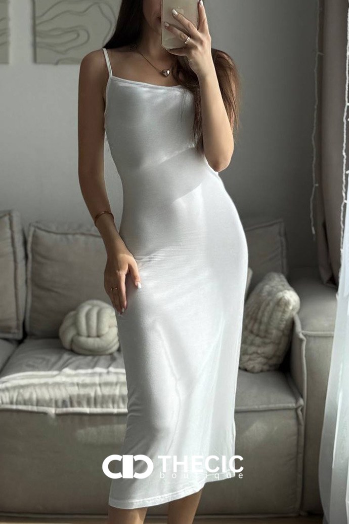 Sheer Knit Long Sleeve Midi Dress Set
