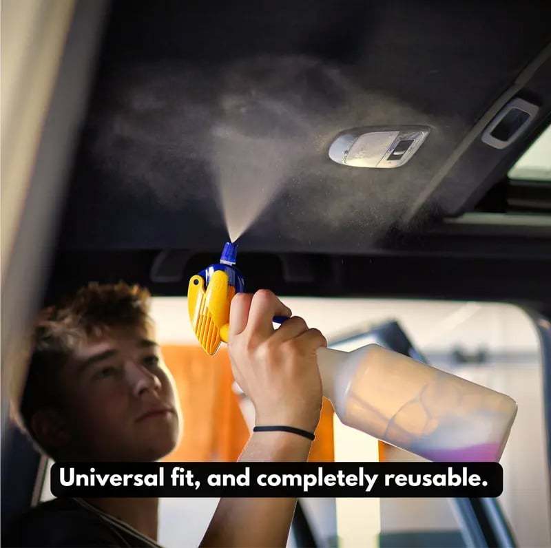 🔥LAST DAY 50% OFF - 🌟💦 3-Pack Universal Fit 360° Spray Bottle Adapter