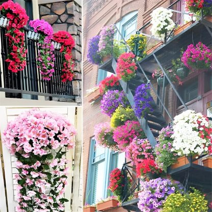 Artificial Flower , Faux Flower, Decorative Flower for Home Garden, Porch, Window Box, Yard and Seasonal Celebrations