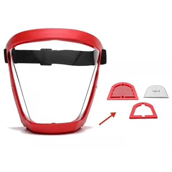 🔥 Last Day 49% OFF💕Transparent Visor - Adjustable Full-Face Protective Shield