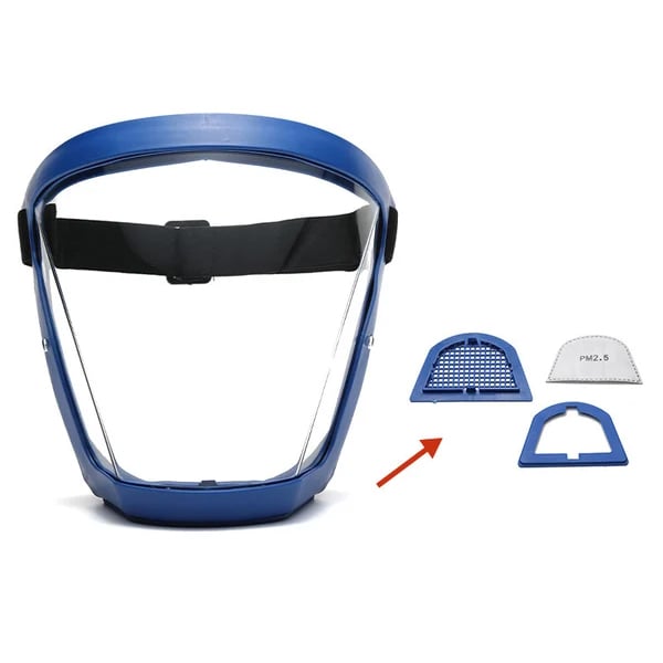🔥 Last Day 49% OFF💕Transparent Visor - Adjustable Full-Face Protective Shield