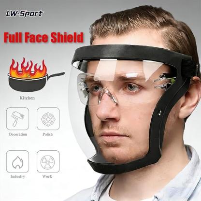 🔥 Last Day 49% OFF💕Transparent Visor - Adjustable Full-Face Protective Shield