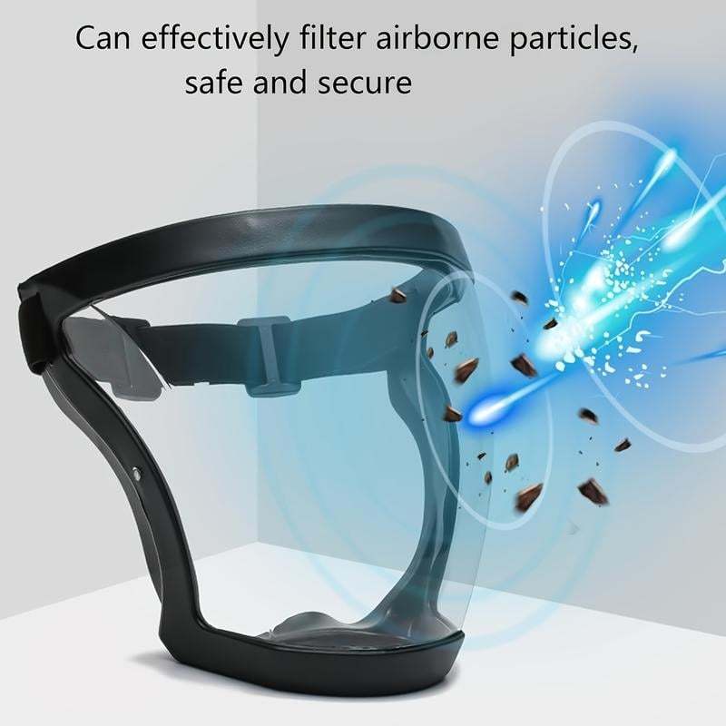 🔥 Last Day 49% OFF💕Transparent Visor - Adjustable Full-Face Protective Shield