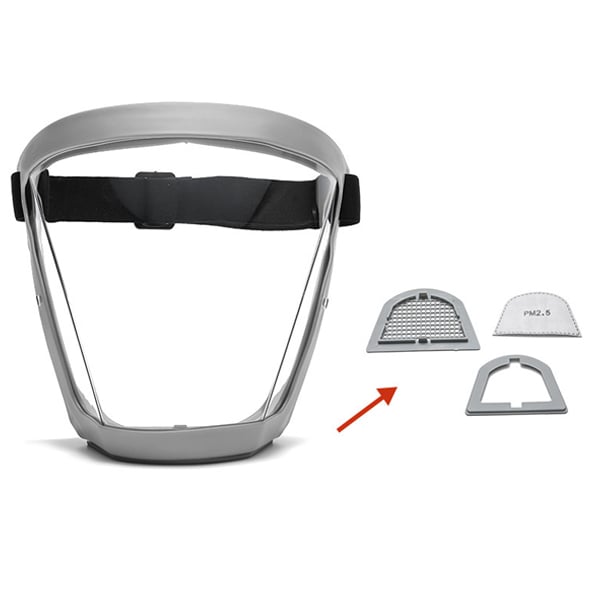 🔥 Last Day 49% OFF💕Transparent Visor - Adjustable Full-Face Protective Shield