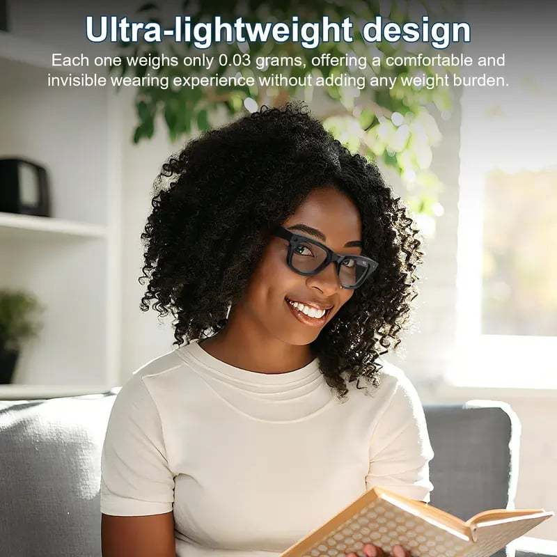 😎 LED Light Blocking Stickers for Smart Glasses – Discreet Privacy Cover